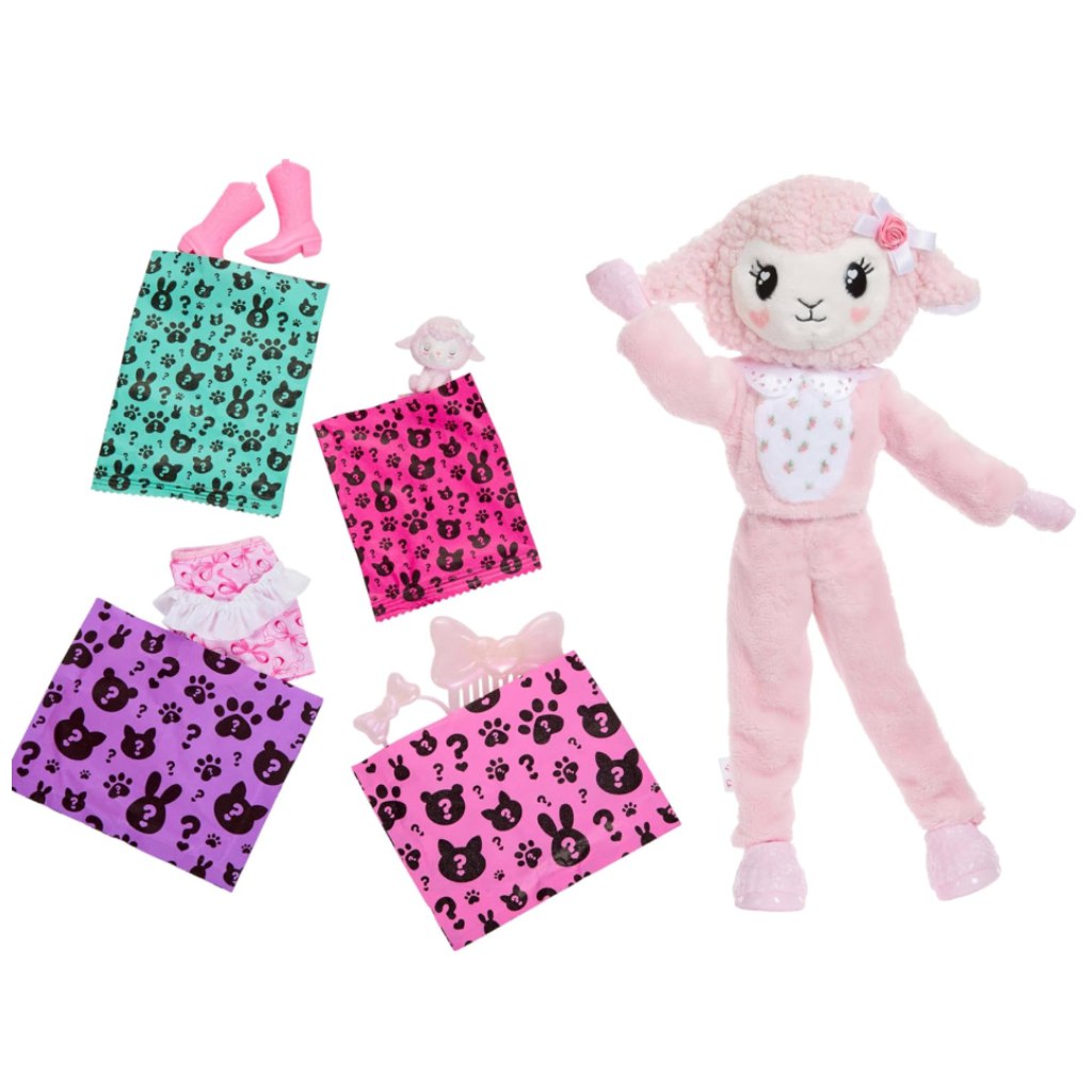 Barbie: Cutie Reveal meglepetés baba - Bari- Mattel kép 3