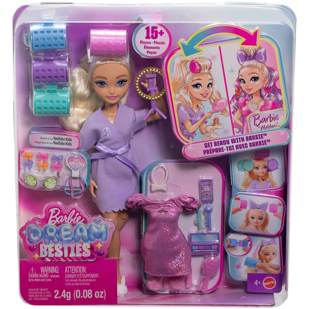 Barbie Dream Besties Hairstylist Malibu baba - Mattel