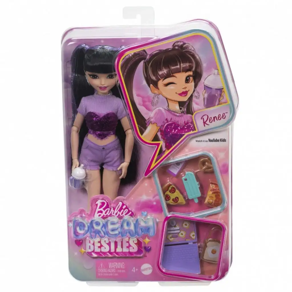Barbie Dream Besties Renee baba - Mattel kép 1