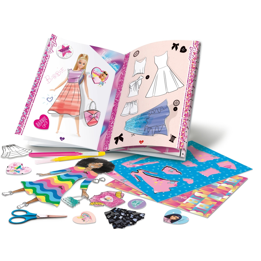 Barbie divatos színező hátizsákban - Lisciani kép 2