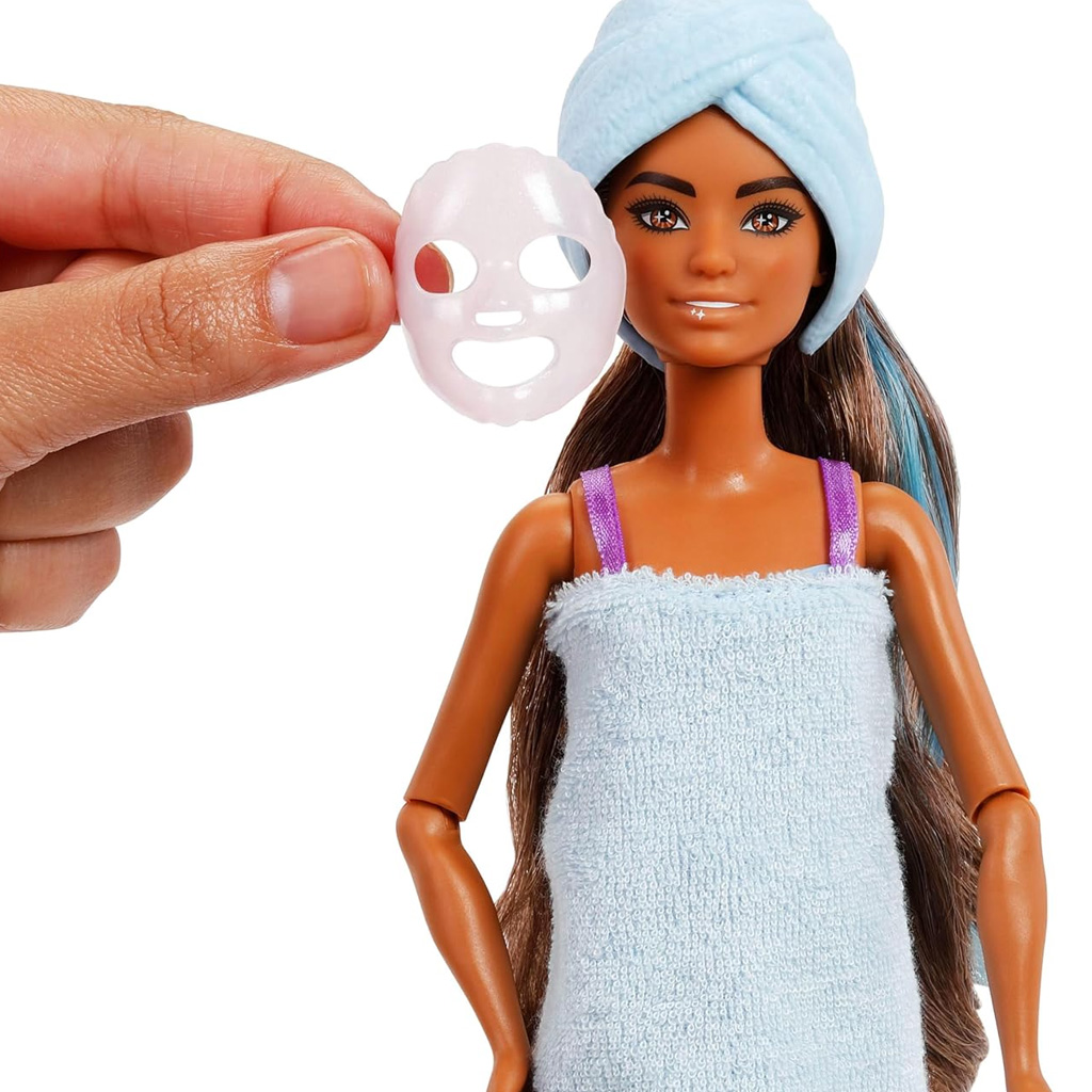 Barbie: Party Reveal meglepetés baba barna hajjal - Mattel kép 4