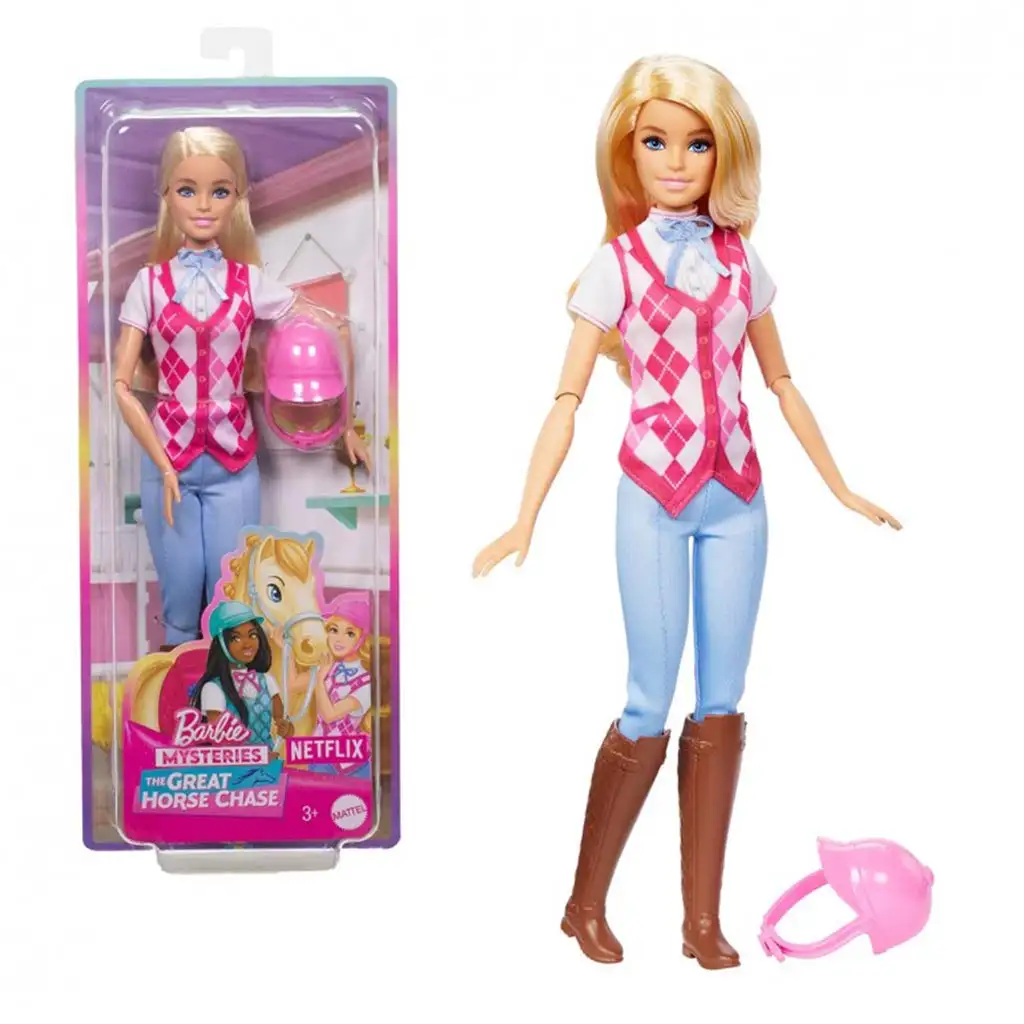 Barbie: Lovas Malibu baba - Mattel kép 2