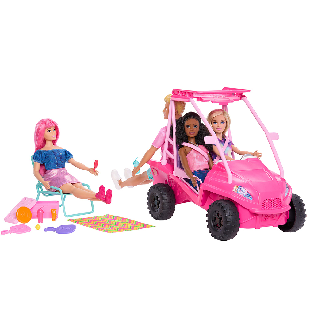 Barbie Mysteries: Beach Detectives strandjárgány - Mattel kép 2