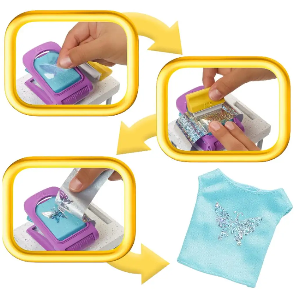 Barbie Divatbutik ruhatervező játékszett - Mattel kép 4