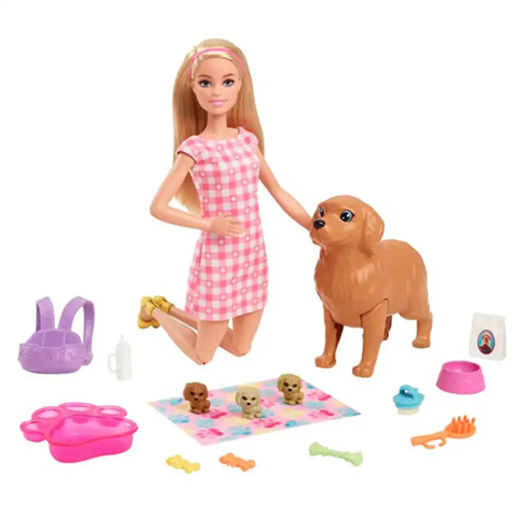 Barbie újszülött kiskutyusok játékszett - Mattel kép 4