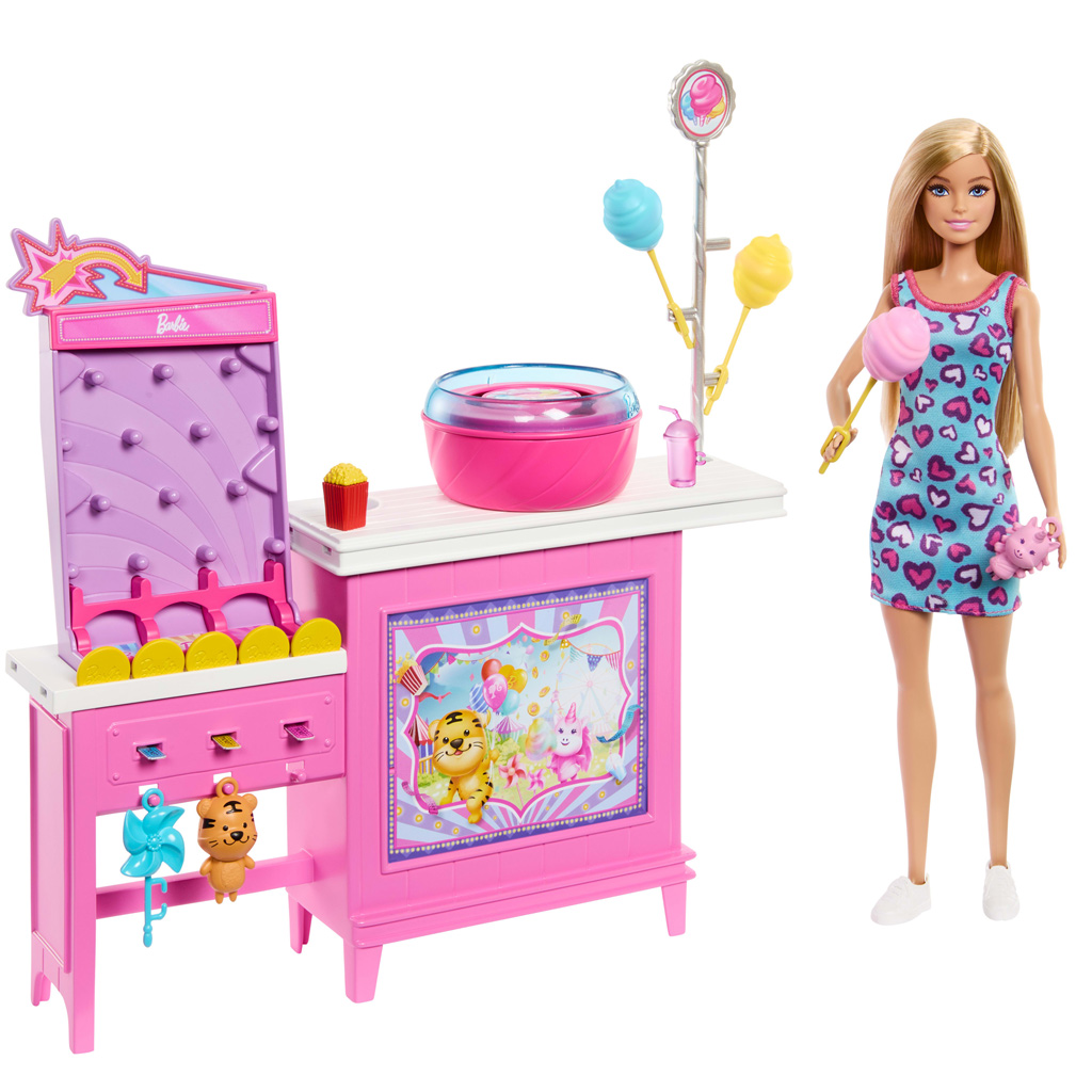 Barbie Mysteries: Beach Detectives - Vattacukor stand játékszett babával - Mattel kép 2