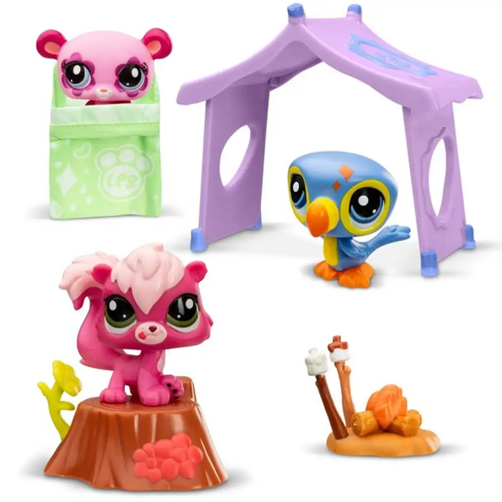 Littlest Pet Shop: Camping 3db-os figura csomag 2.széria kép 2