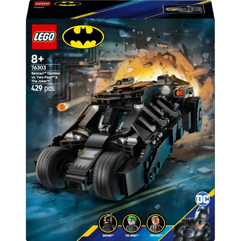 LEGO® Batman: Batman™ Tumbler vs. Kétarc™ és Joker™ (76303) kép 1
