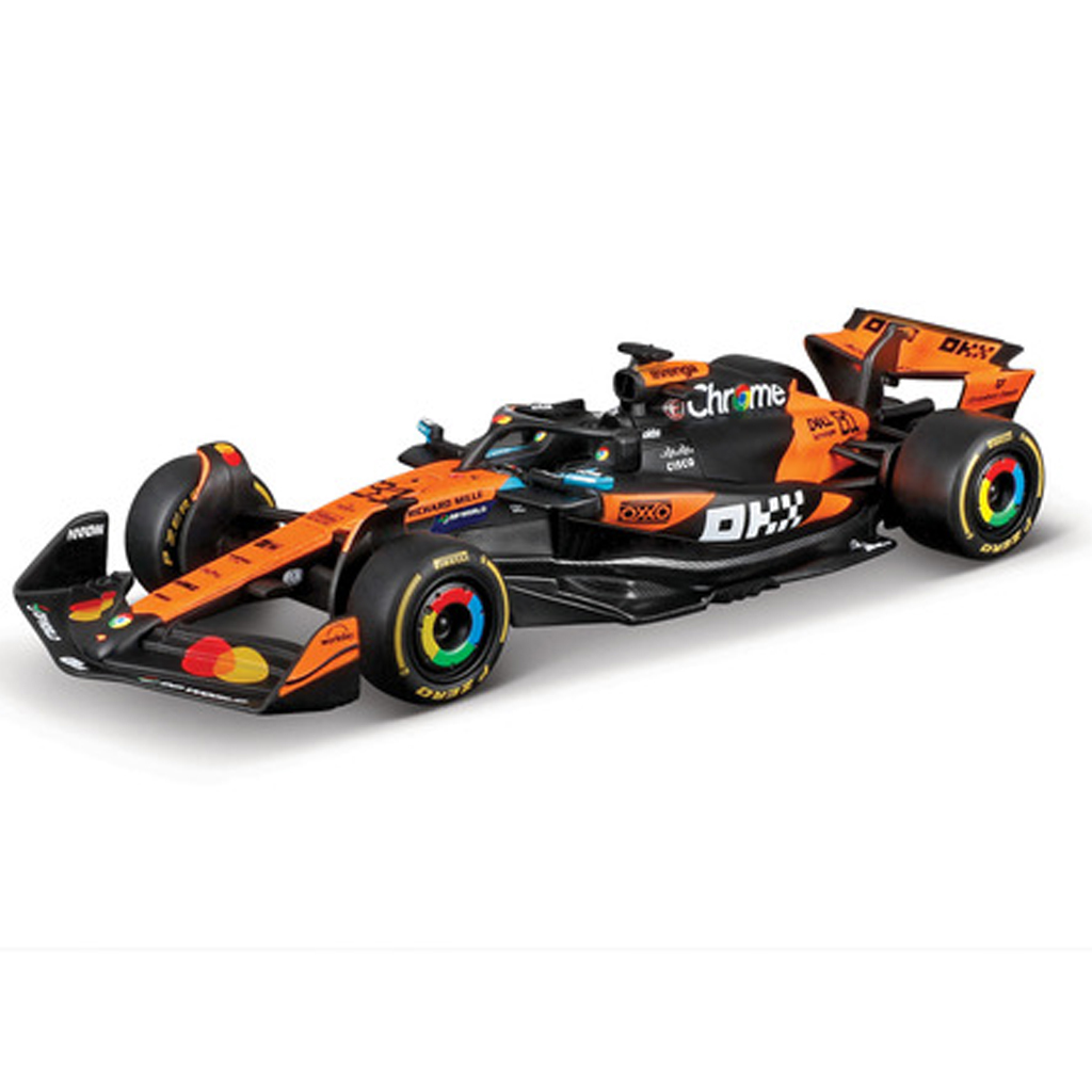 Bburago: McLaren MCL39 (2025) F1 versenyautó fém autómodell 1/43 (Oscar Piastri #81) kép 1