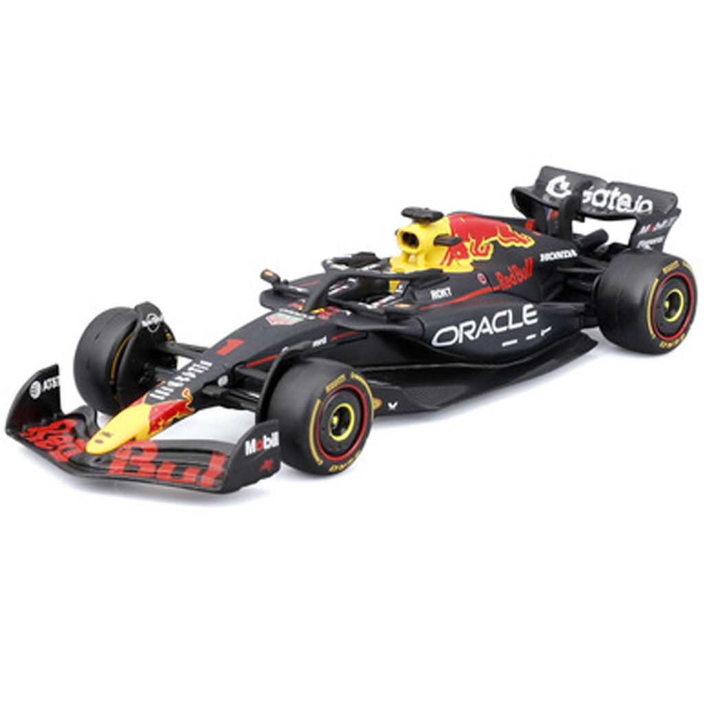 Bburago: Red Bull RB21 F1 versenyautó fém autómodell 1/43 (Max Verstappen #1) kép 2