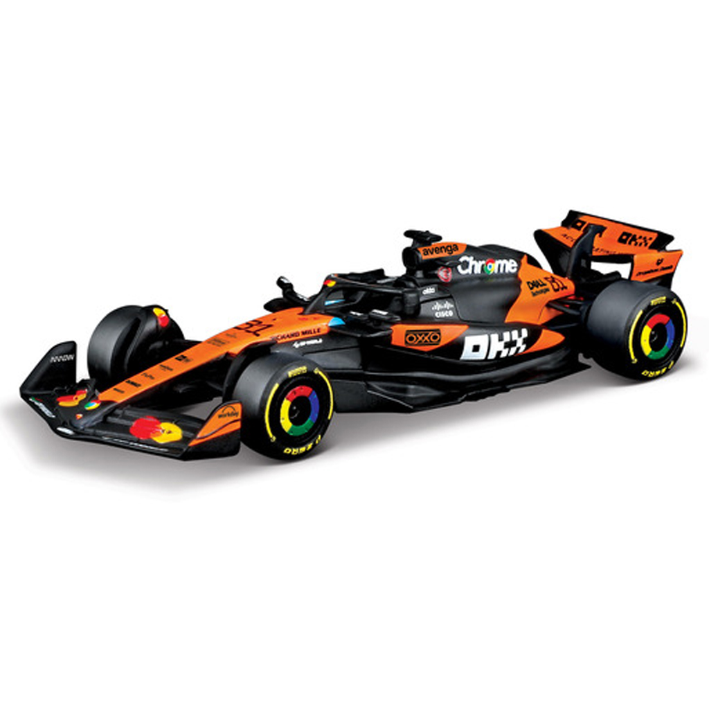Bburago: McLaren MCL39 Piastri F1 (2025) versenyautó fém autómodell 1/64 (Oscar Piastri #81) kép 1