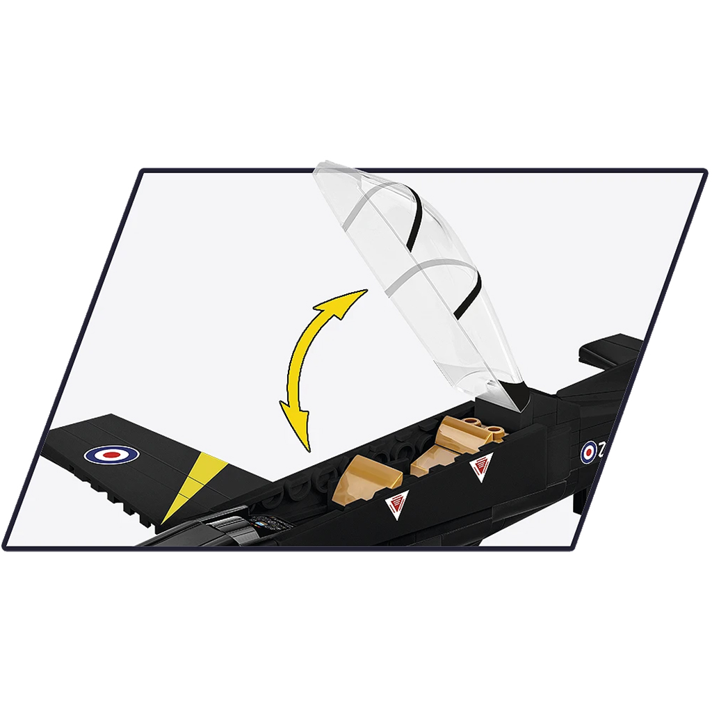 COBI: Beechcraft T-6 Texan II fekete építőjáték (26626) kép 3