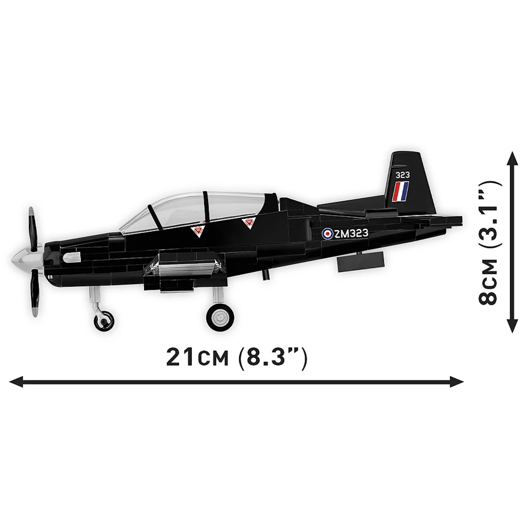 COBI: Beechcraft T-6 Texan II fekete építőjáték (26626) kép 5
