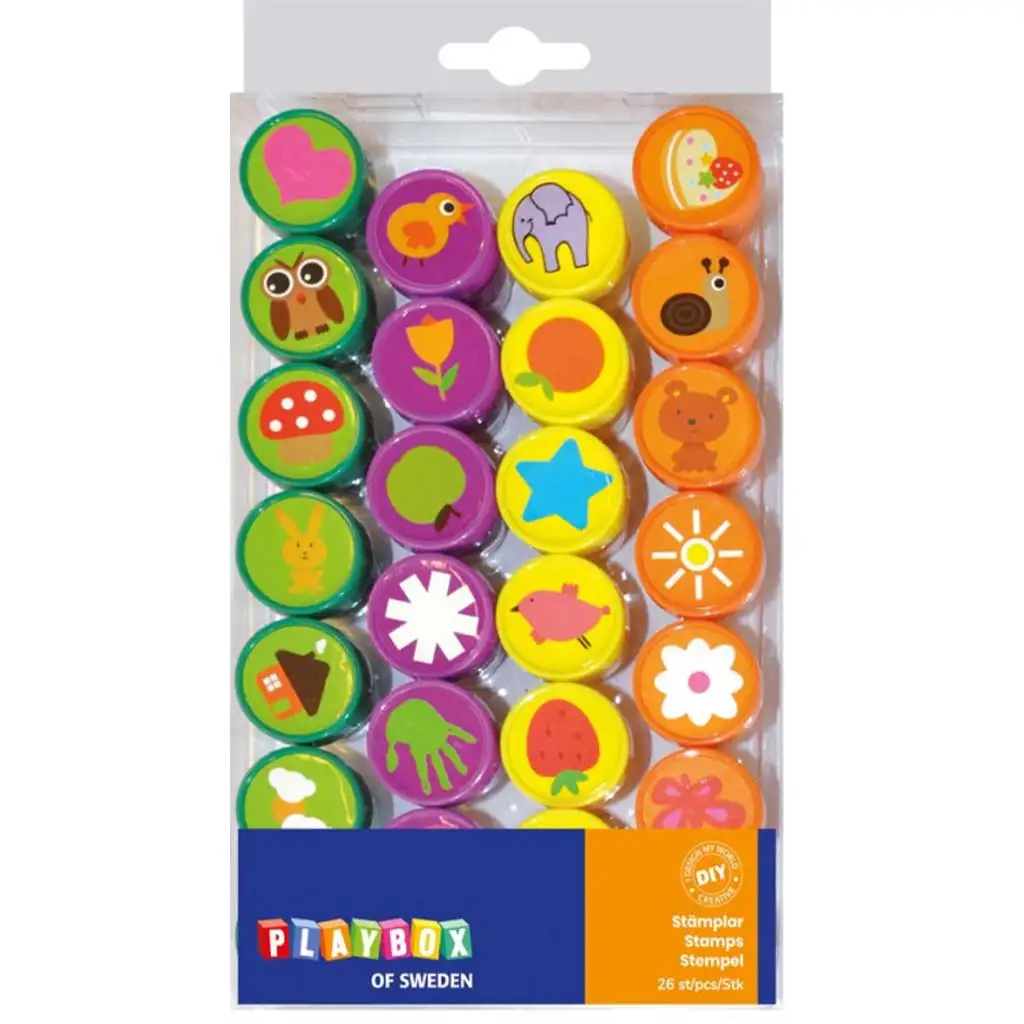 PlayBox: 26db-os nyomda szett különböző motívumokkal