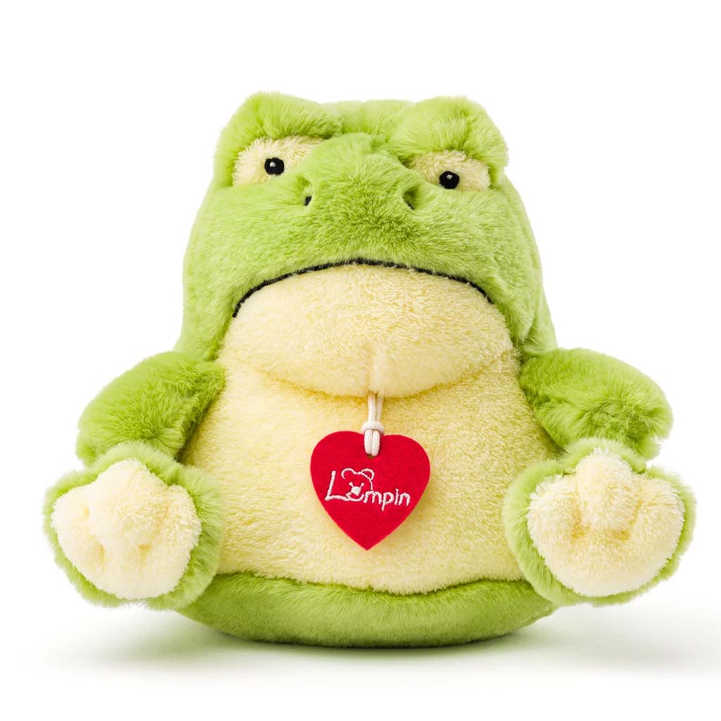 Bernárd béka plüssfigura 18cm - Lumpin
