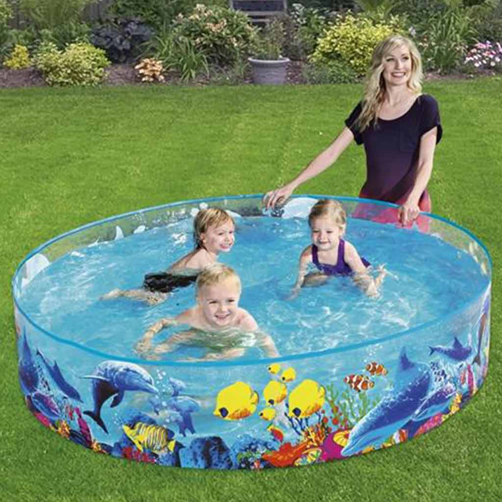 Bestway: Fill 'N Fun Odyssey merevfalú pancsoló medence, Ø 183 x 38 cm kép 3