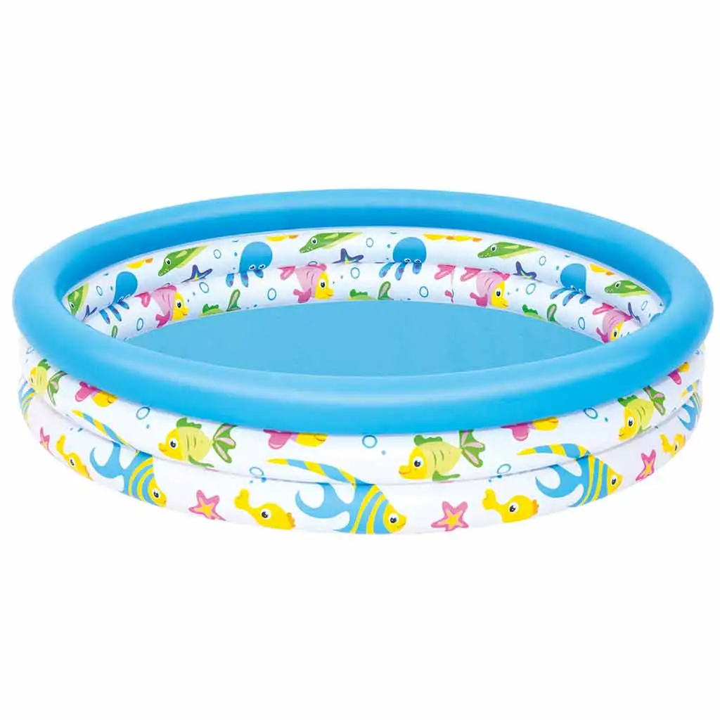 Bestway: Reef Crew™ bébi pancsolómedence Ø 122 x 25 cm kép 1