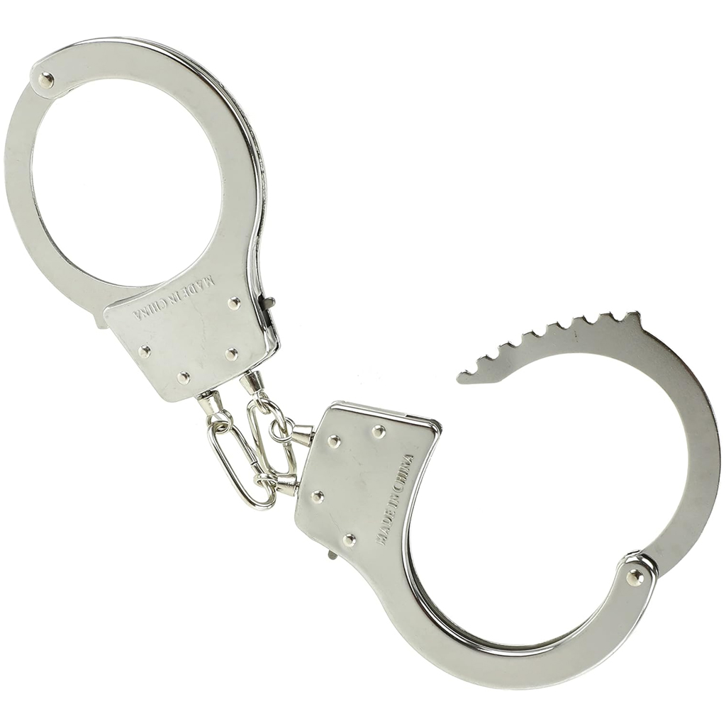 Rendőrségi fém játék bilincs kép 2