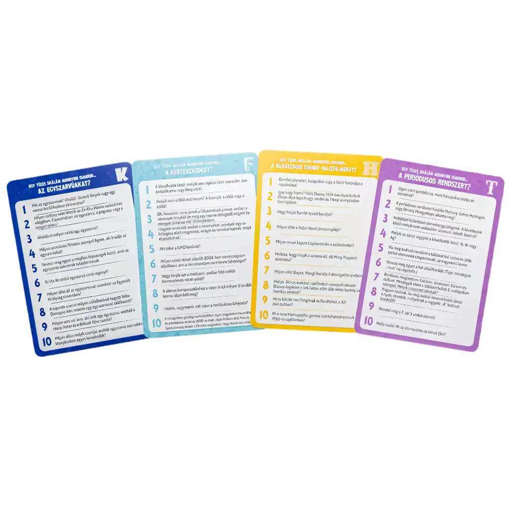 Kvízmérték társasjáték kép 3