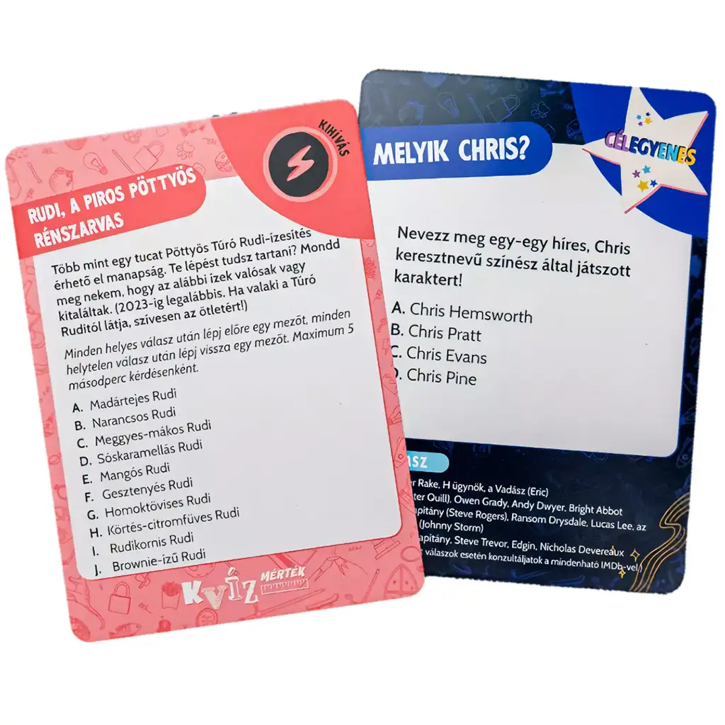 Kvízmérték társasjáték kép 4
