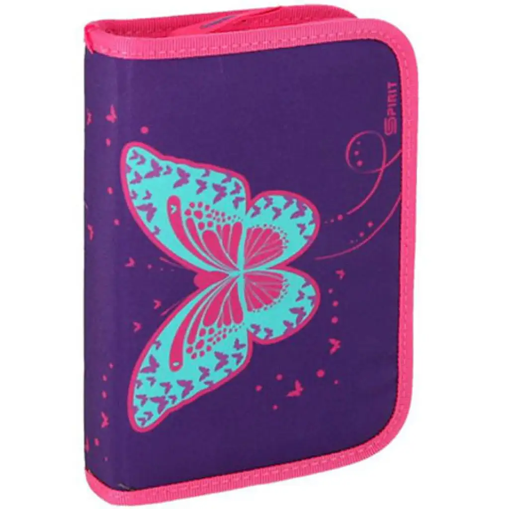 Spirit: Butterfly 3D mintás, LED-es iskolatáska, hátizsák 5db-os szett kép 6