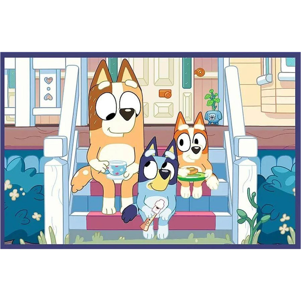 Bluey 2x24db-os puzzle - Trefl kép 3