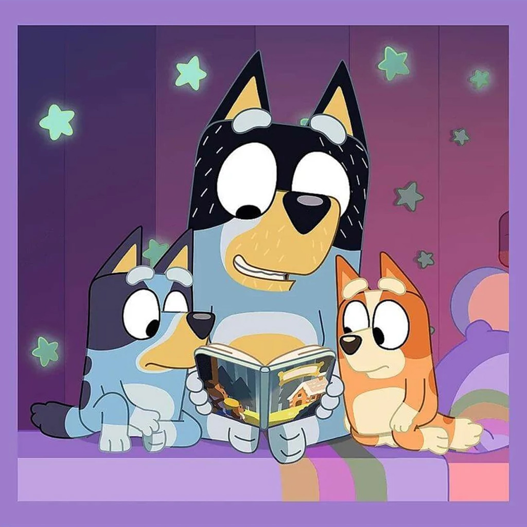 Bluey 3 az 1-ben 20-36-50db-os puzzle - Trefl kép 4
