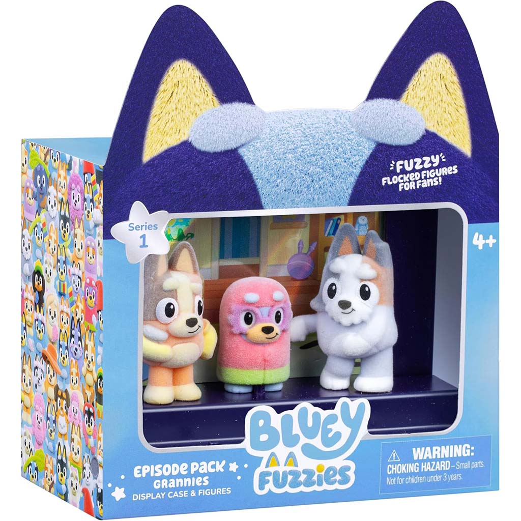 Bluey Fuzzies Epizód 3db-os szett - Nagyszülők kép 1
