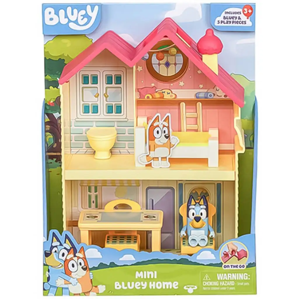 Bluey: Heeler család otthona játékszett kép 1