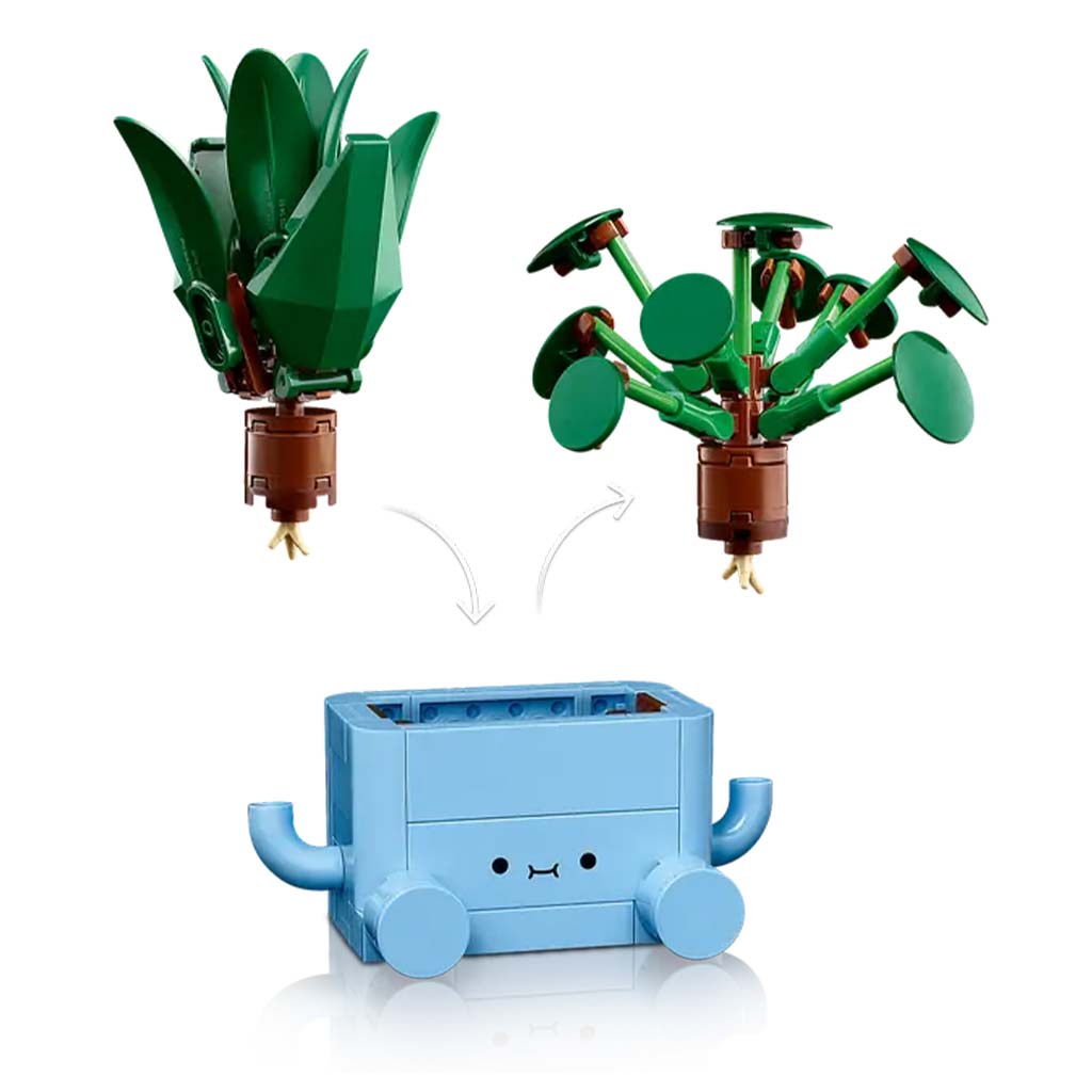 LEGO® Botanicals: Mosolygós növények (10349) kép 4