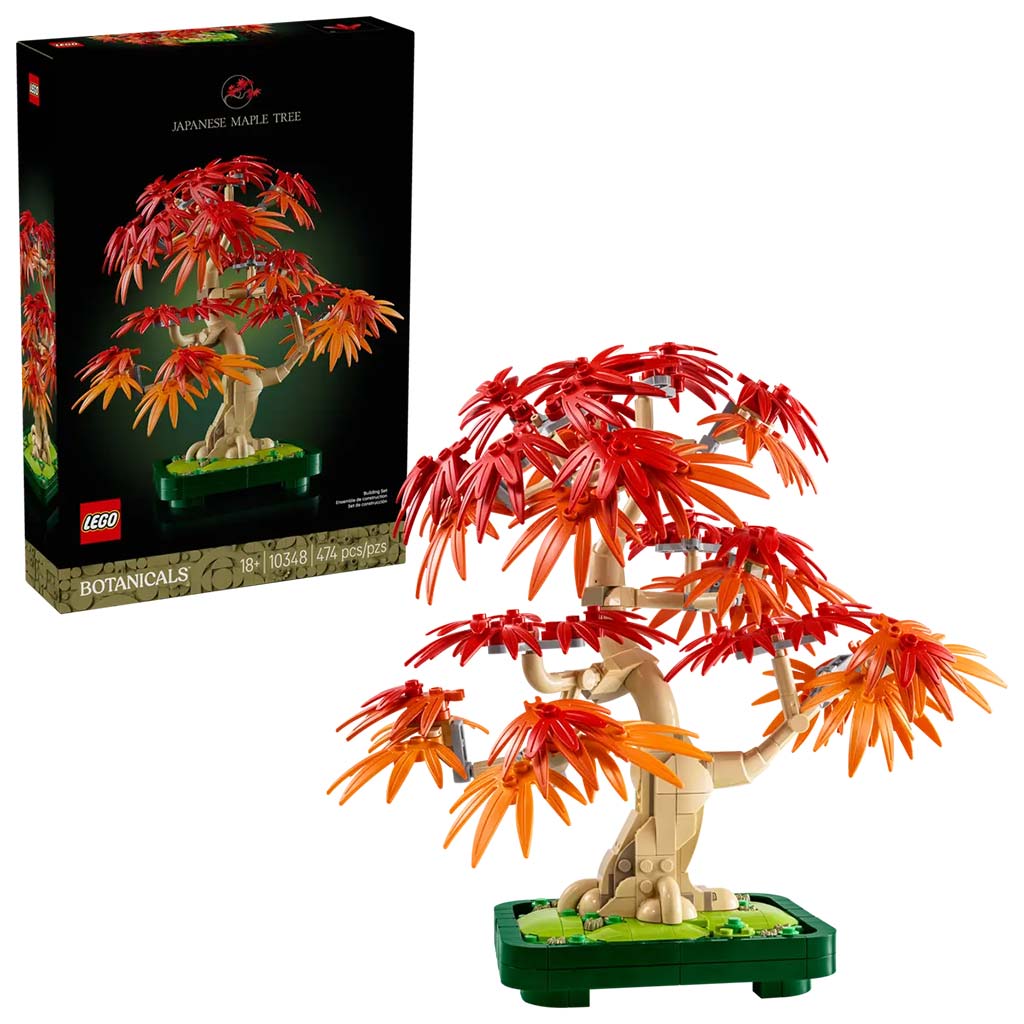 LEGO® Botanicals: Vöröslevelű japán juhar bonsai (10348)