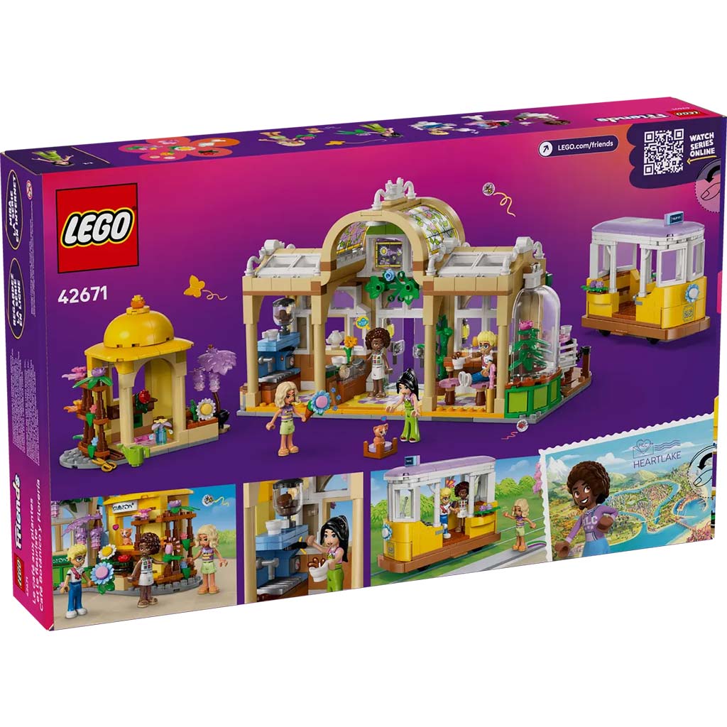 LEGO® Friends: Botanikus kávéház és virágbolt (42671) kép 2