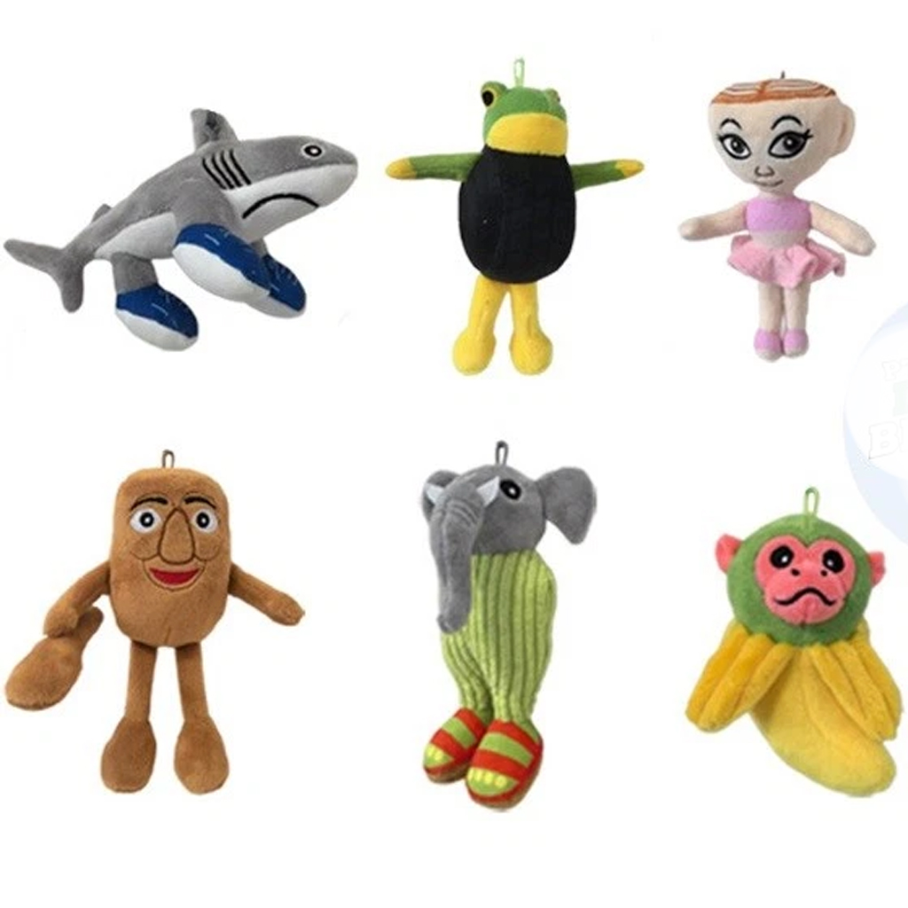 Italian Brainrot plüssfigura 28 cm többféle változatban 1db kép 1