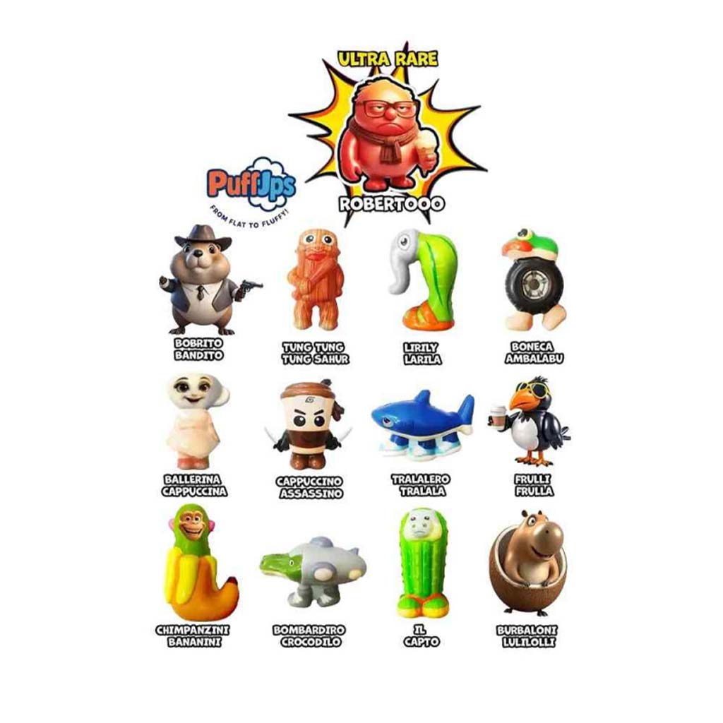 Brainrot nyújtható meglepetés figurák kép 2