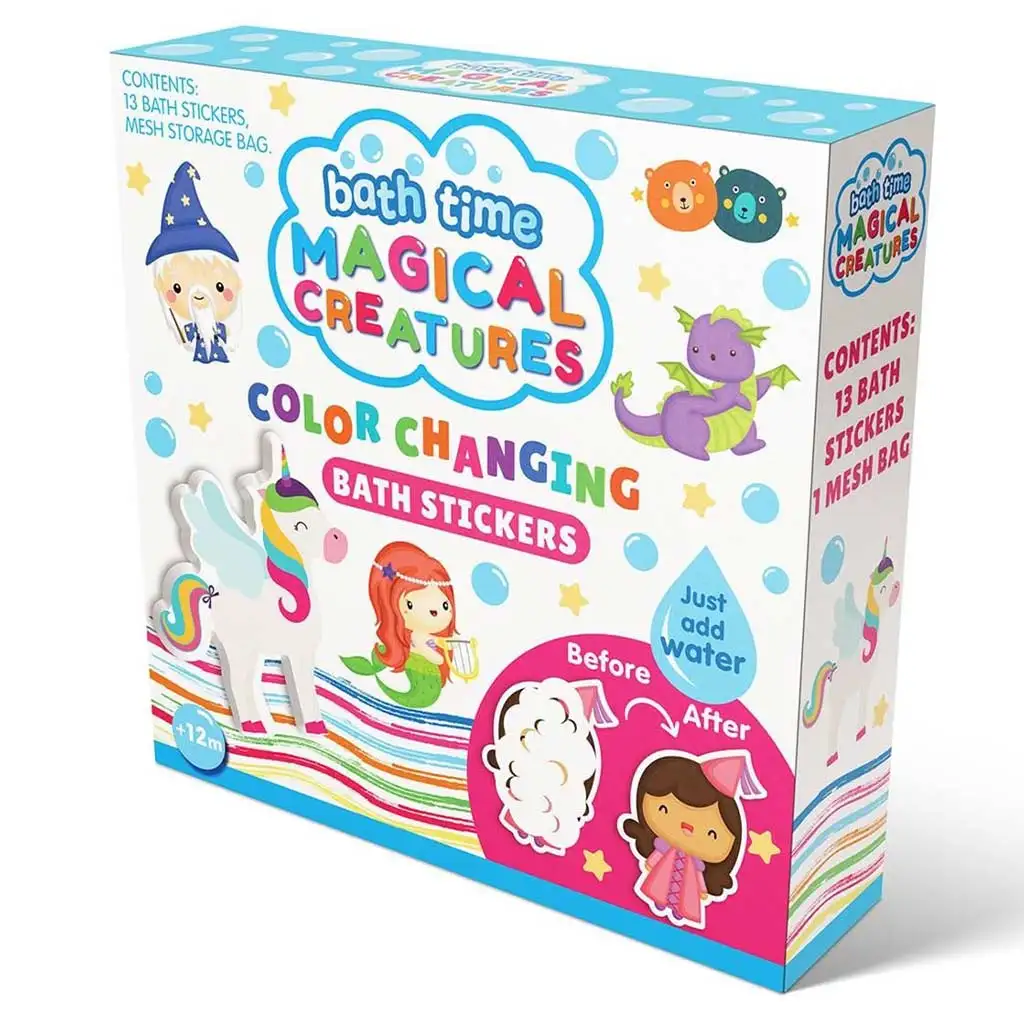 Buddy&Barney: Tapassz a csempére színváltós szett - Mesebeli lények