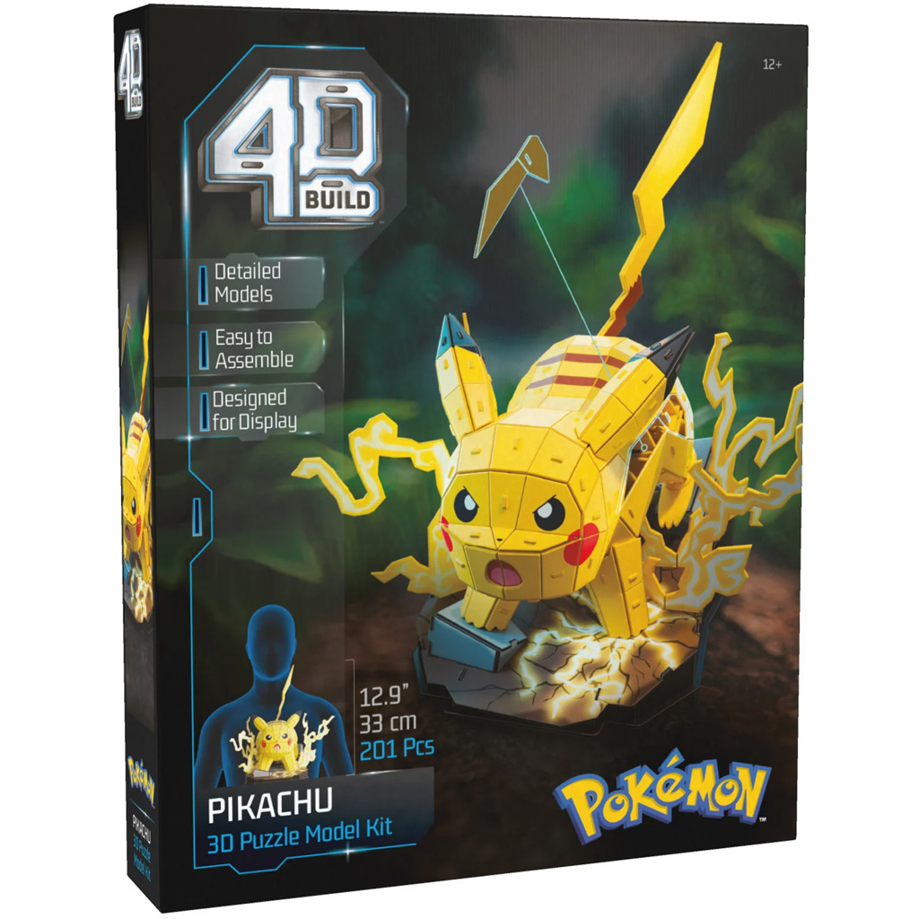 Pokémon: Pikachu 4D 201db-os puzzle - Spin Master