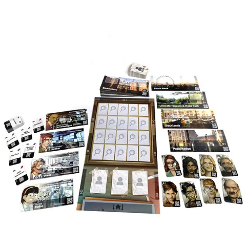 Bűnügyi krónikák társasjáték kép 2