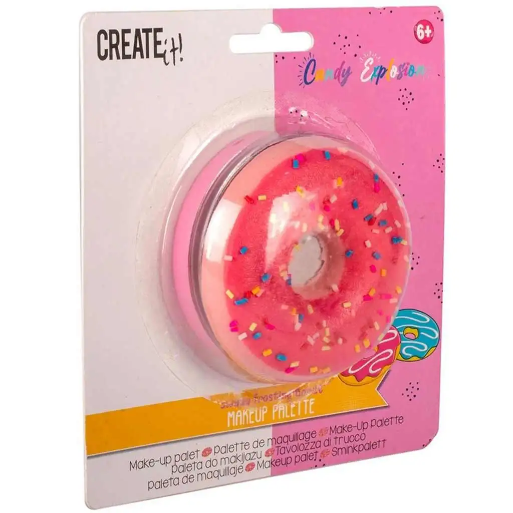 Canenco: Create It! Candy fánk alakú sminkpaletta kétféle változatban kép 3