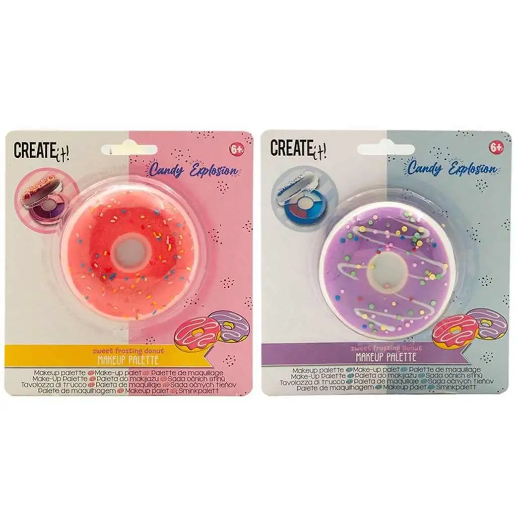 Canenco: Create It! Candy fánk alakú sminkpaletta kétféle változatban kép 1