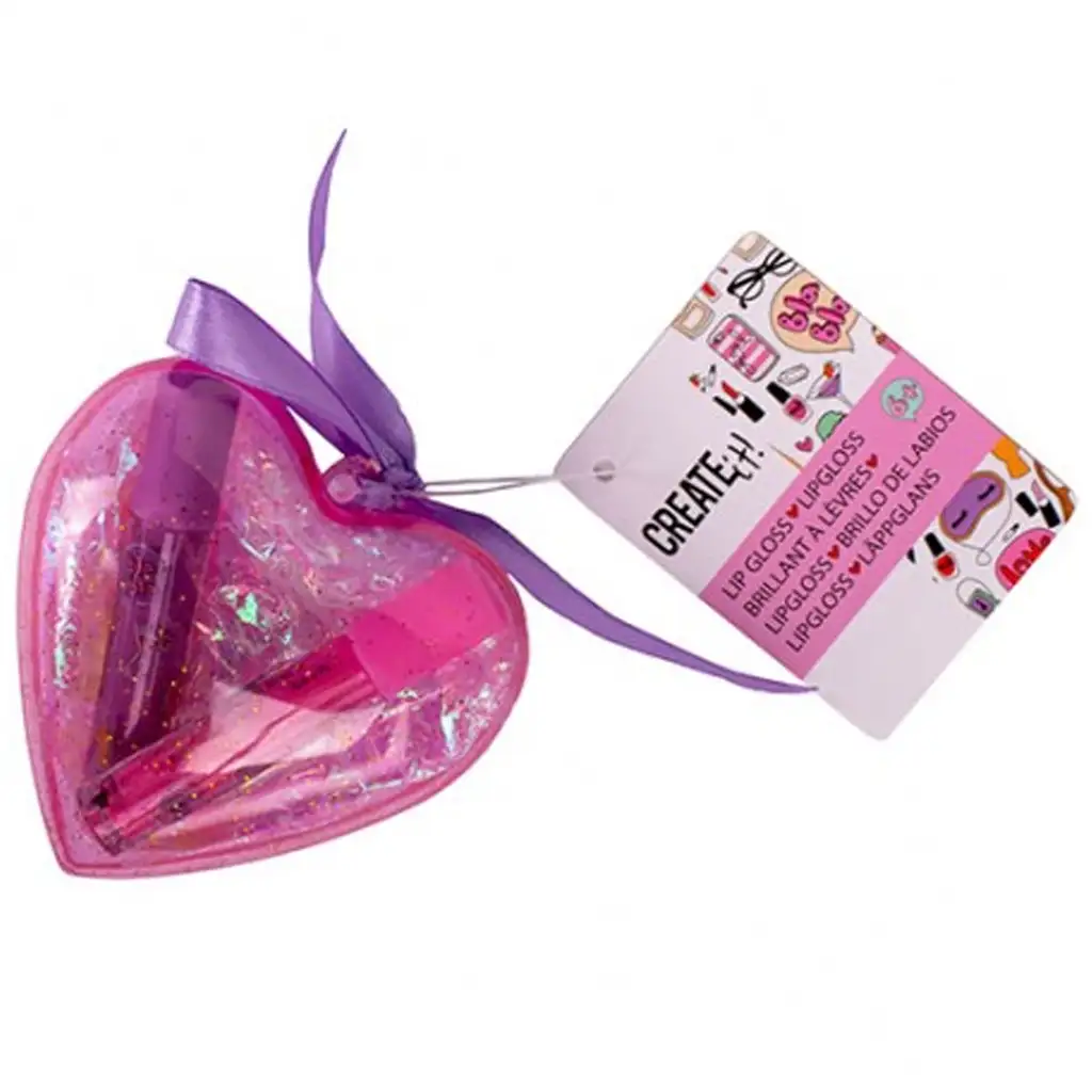 Canenco: Create It! Make-Up 2db-os szájfény szett szív alakú tárolóban