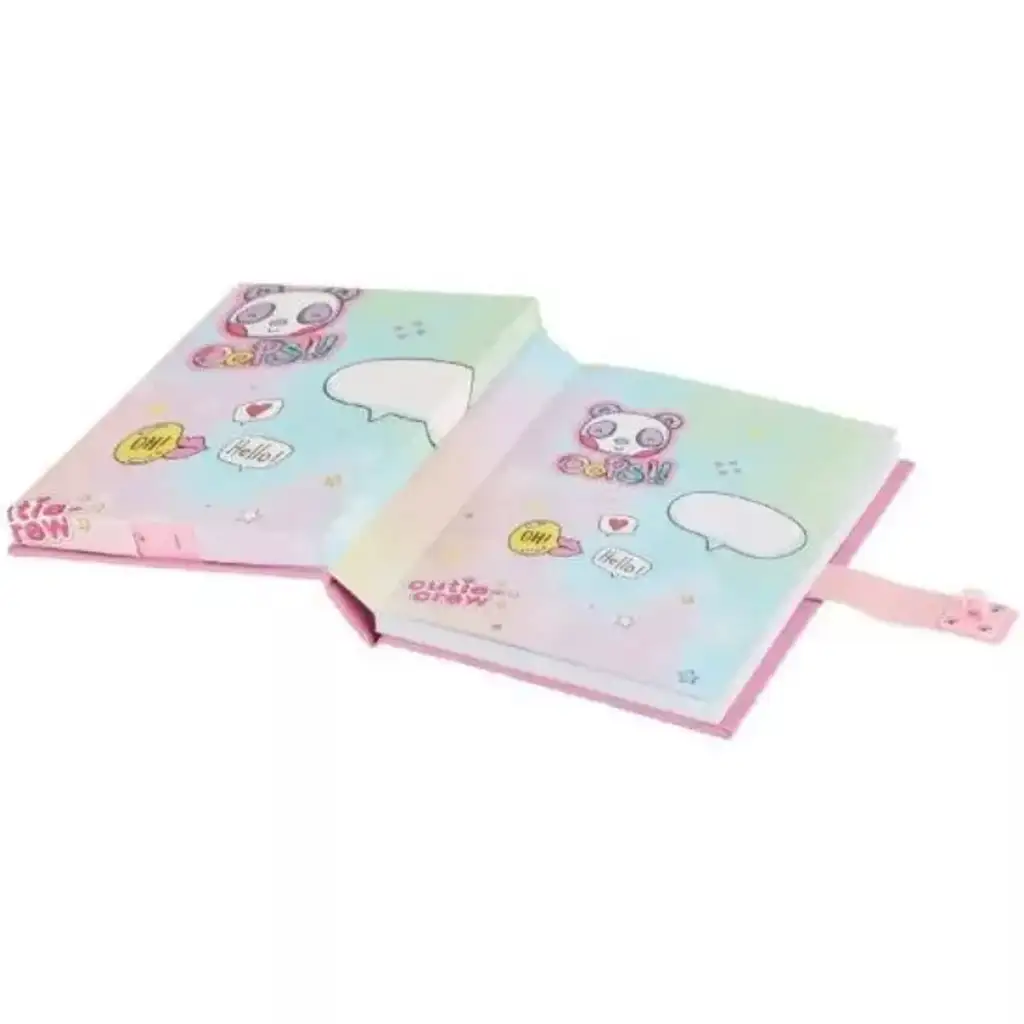 Canenco: Cutie Crew pandás titkos napló kódzárral kép 2