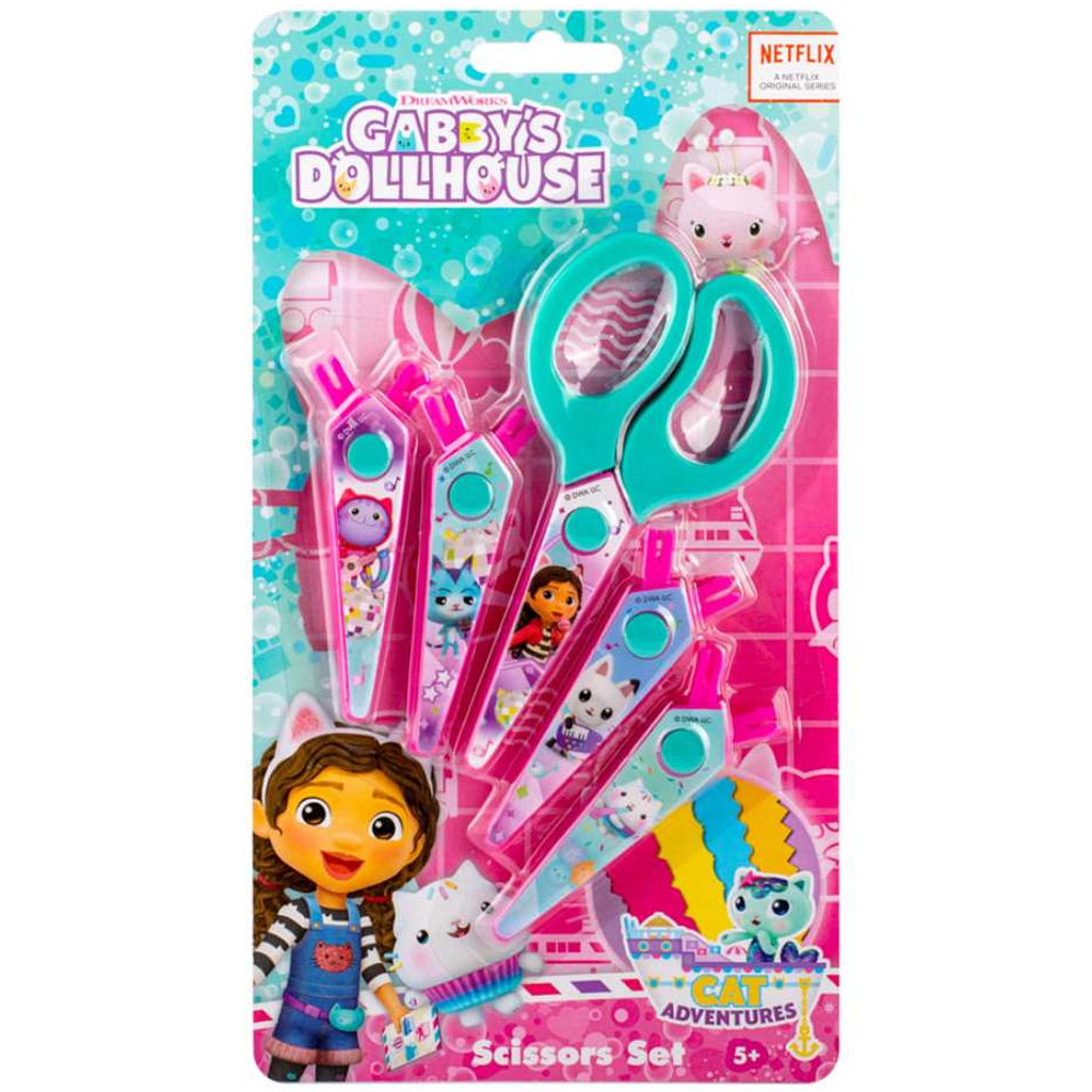 Canenco: Gabi babaháza 5db-os cikk-cakk olló szett