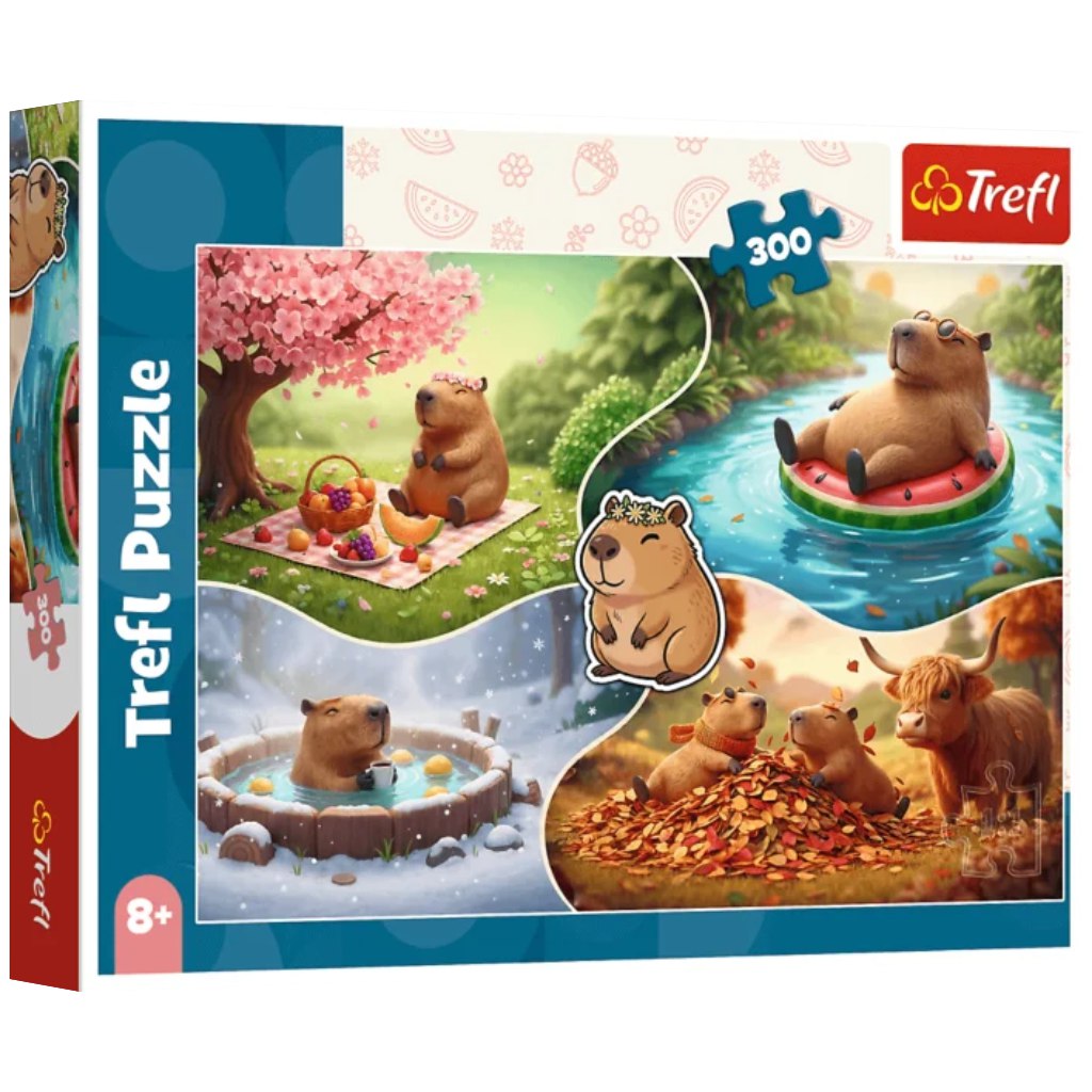 Capybarák 4 évszak 300 db-os puzzle – Trefl