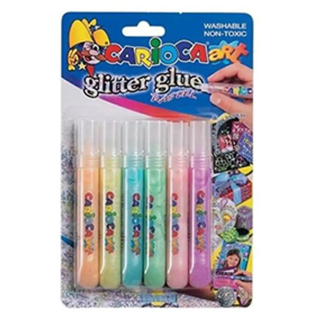 Pearly csillámos dekoráló szett 6db-os - Carioca