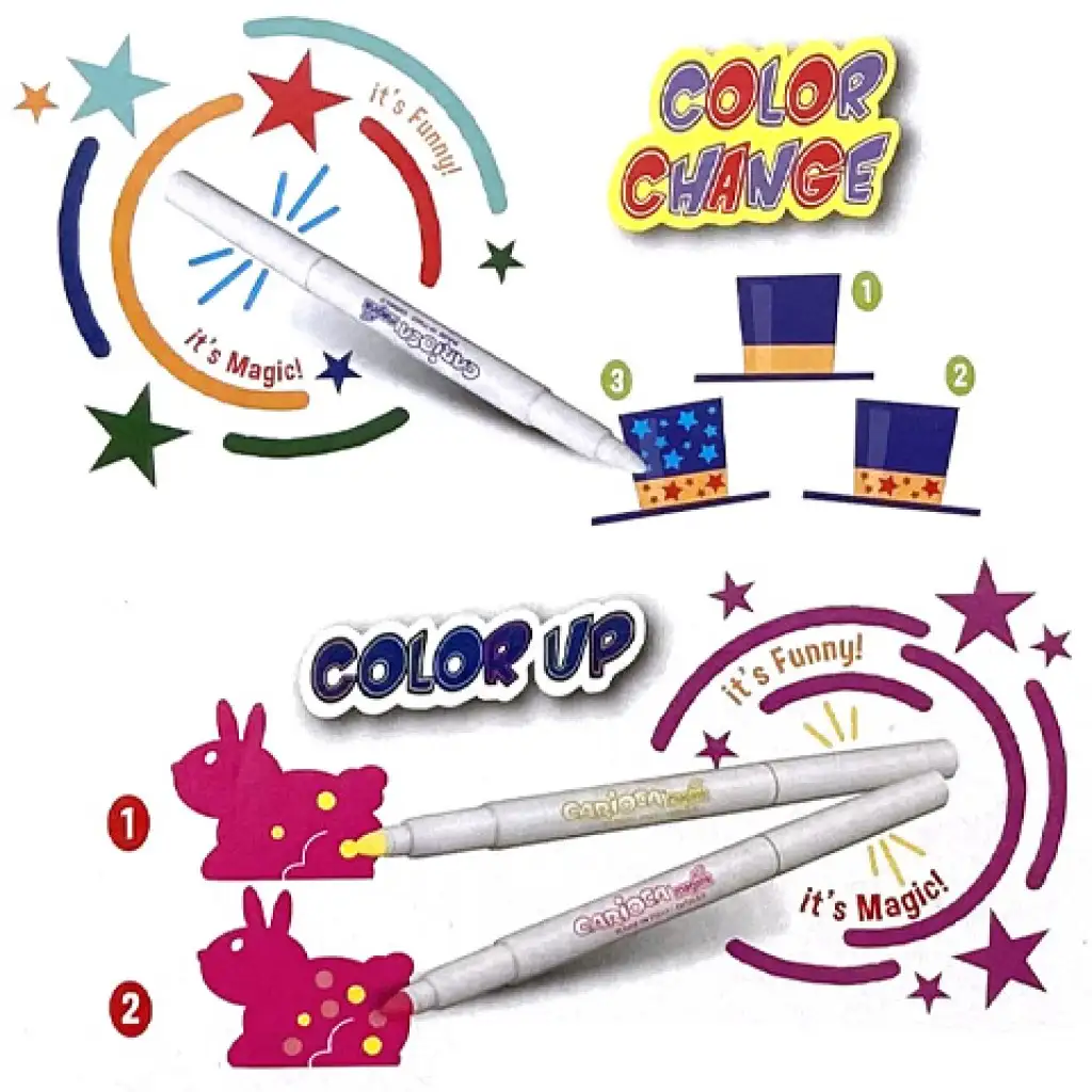 Mágikus filctoll készlet 30db-os szett - Carioca kép 2