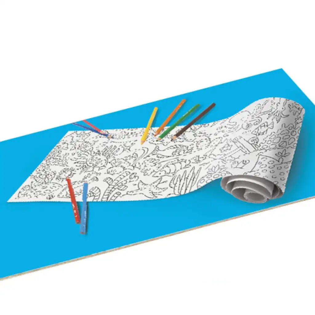 Tenger élővilága színező henger 8db ceruzával - Carioca kép 2