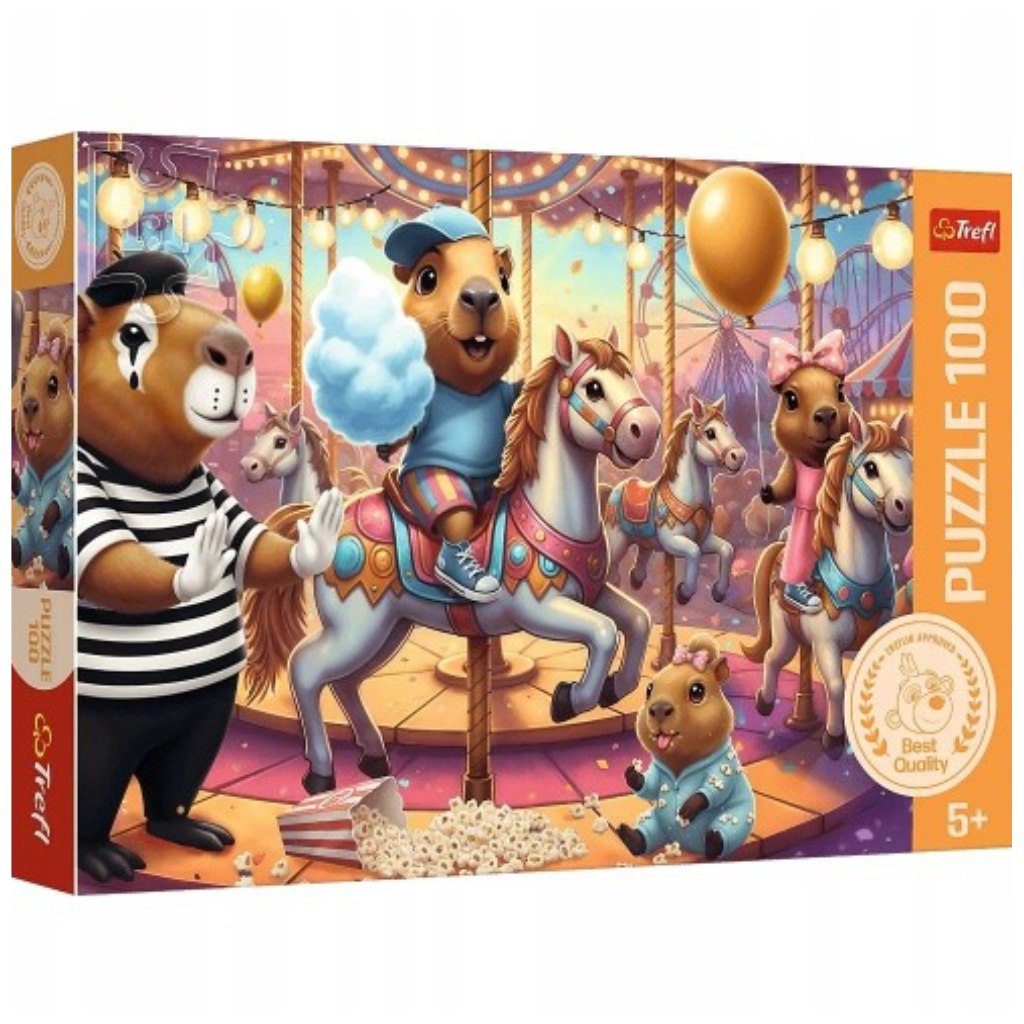 Capybarák vakációja 100 db-os puzzle – Trefl