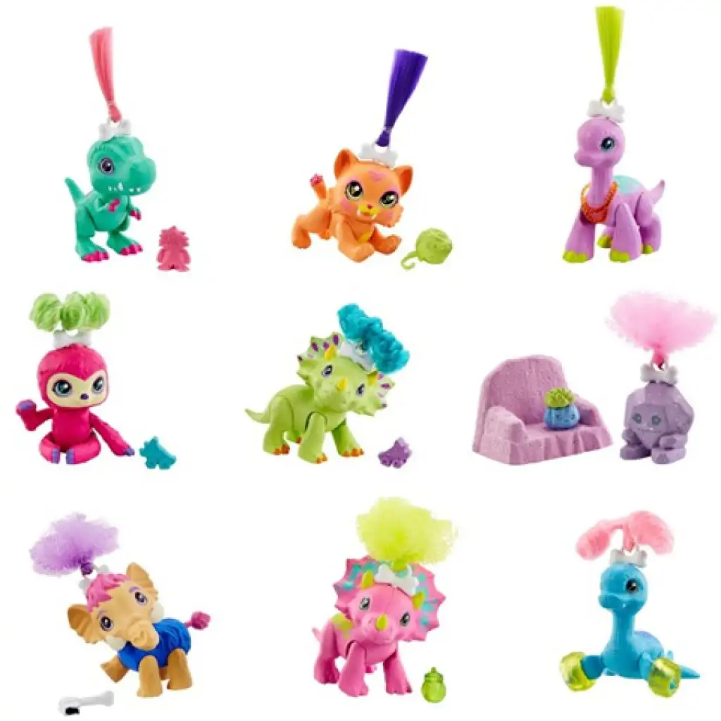 Cave Club: Meglepetés őslények kristály tojásban többféle változatban - Mattel kép 4