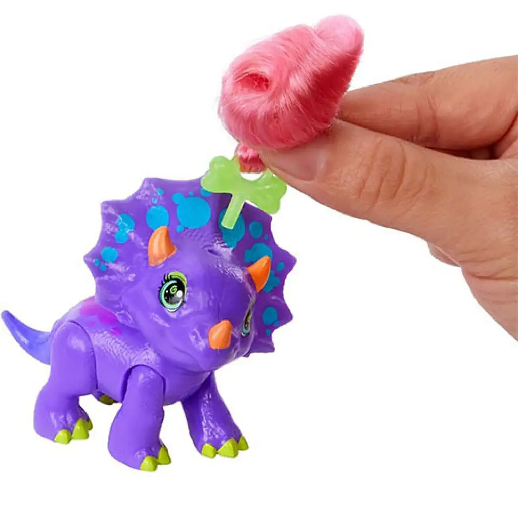 Cave Club: Meglepetés őslények ragyogó kristály tojásban többféle változatban - Mattel kép 4