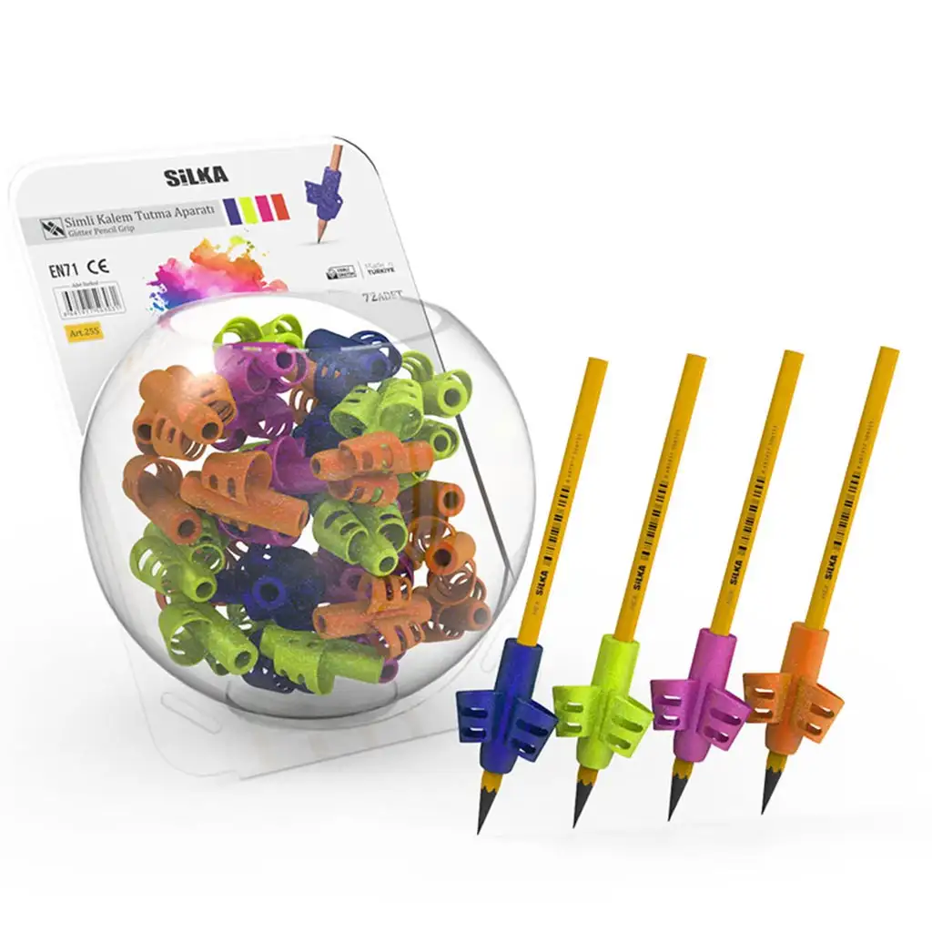 Nebulo: Szilikon ceruzafogó többféle színben 1db